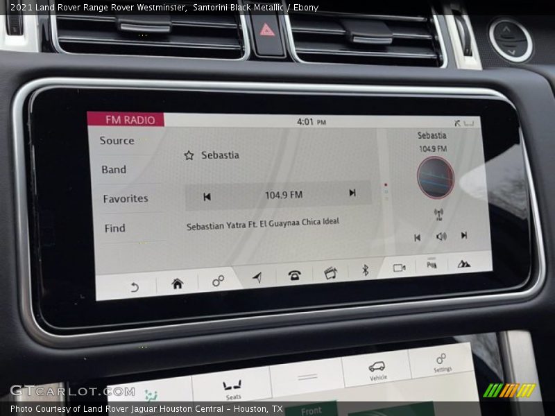 Santorini Black Metallic / Ebony 2021 Land Rover Range Rover Westminster