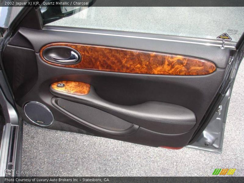 Quartz Metallic / Charcoal 2002 Jaguar XJ XJR
