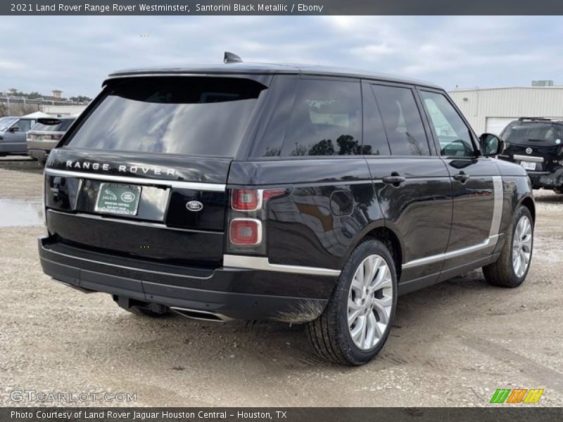 Santorini Black Metallic / Ebony 2021 Land Rover Range Rover Westminster