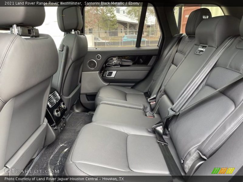 Rear Seat of 2021 Range Rover Westminster