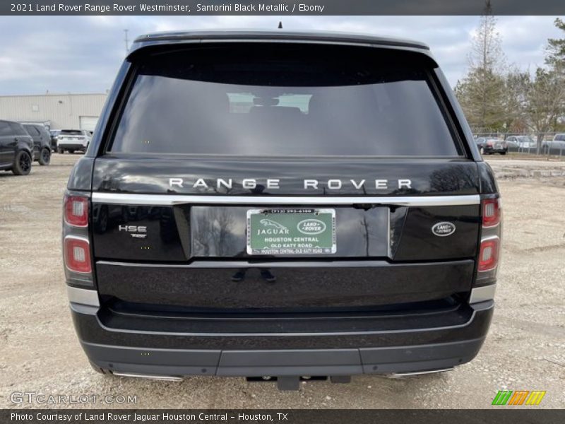 Santorini Black Metallic / Ebony 2021 Land Rover Range Rover Westminster