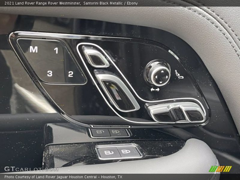 Controls of 2021 Range Rover Westminster