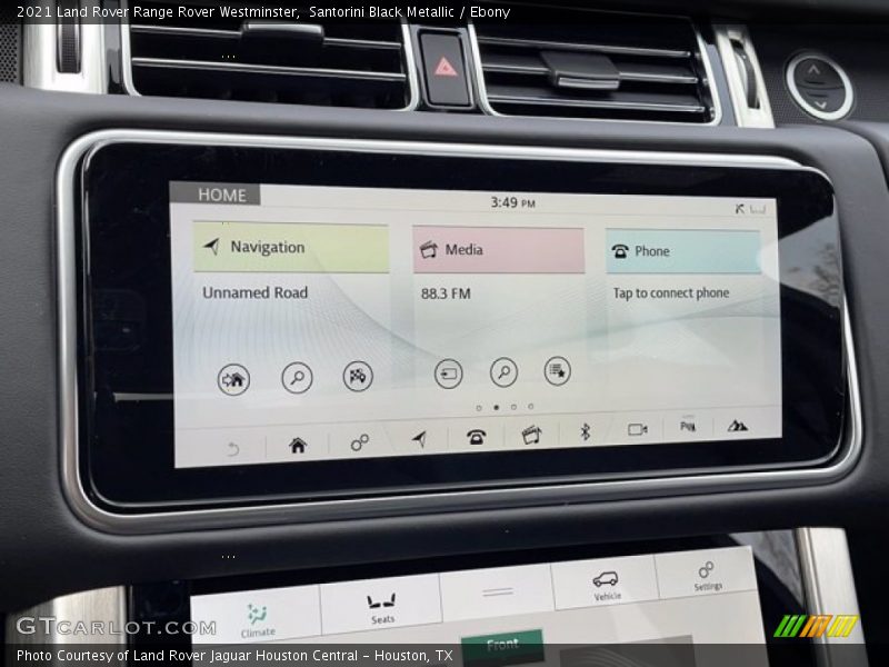 Santorini Black Metallic / Ebony 2021 Land Rover Range Rover Westminster