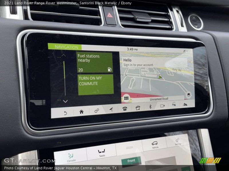 Santorini Black Metallic / Ebony 2021 Land Rover Range Rover Westminster