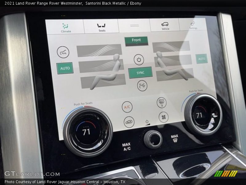 Santorini Black Metallic / Ebony 2021 Land Rover Range Rover Westminster