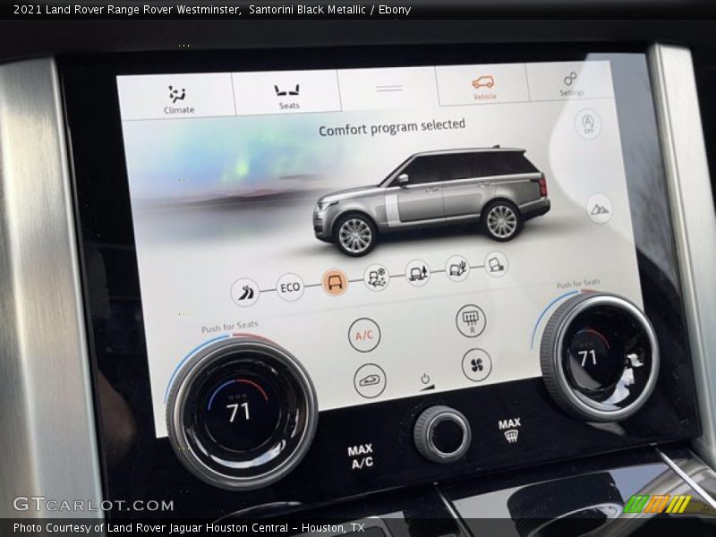Santorini Black Metallic / Ebony 2021 Land Rover Range Rover Westminster