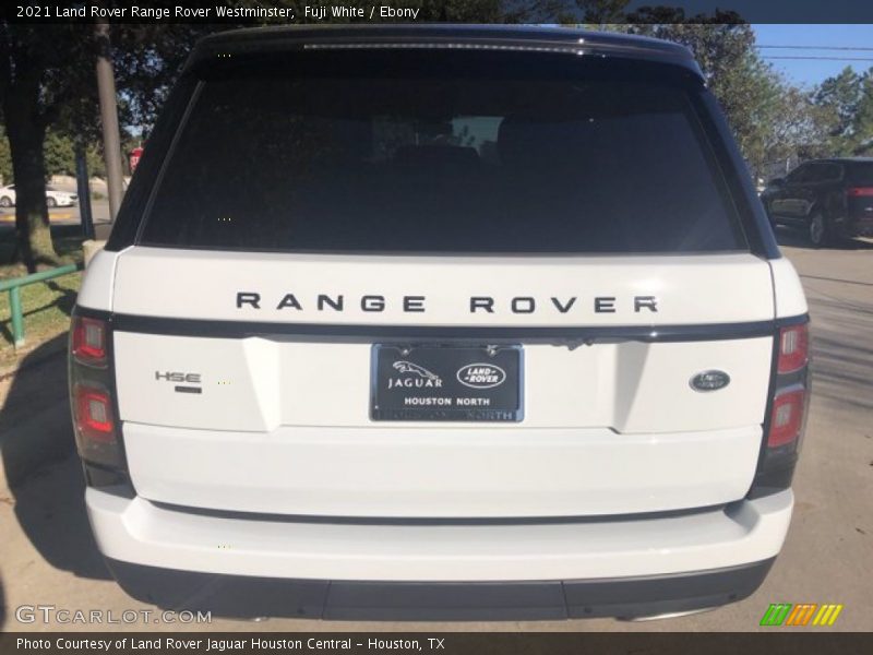 Fuji White / Ebony 2021 Land Rover Range Rover Westminster