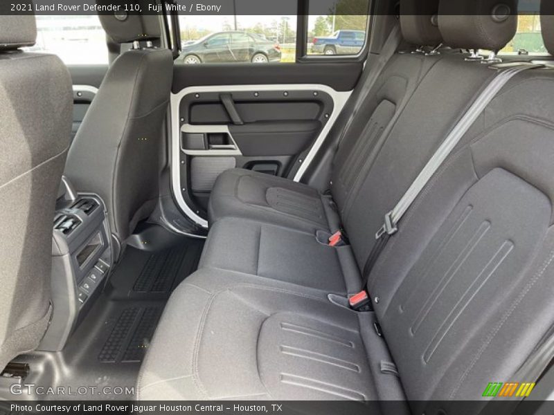 Rear Seat of 2021 Defender 110
