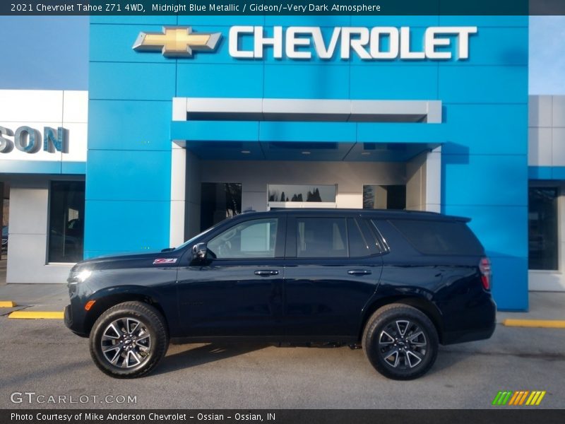  2021 Tahoe Z71 4WD Midnight Blue Metallic