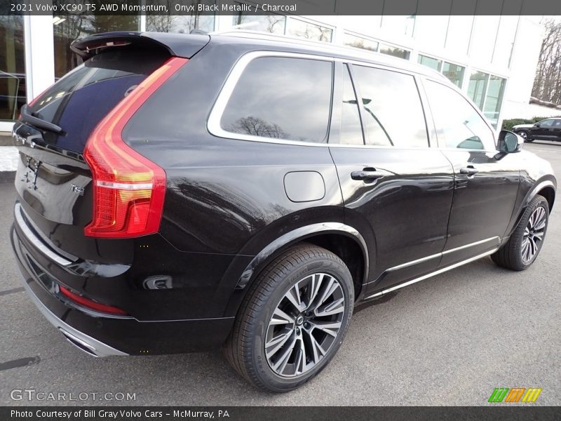 Onyx Black Metallic / Charcoal 2021 Volvo XC90 T5 AWD Momentum