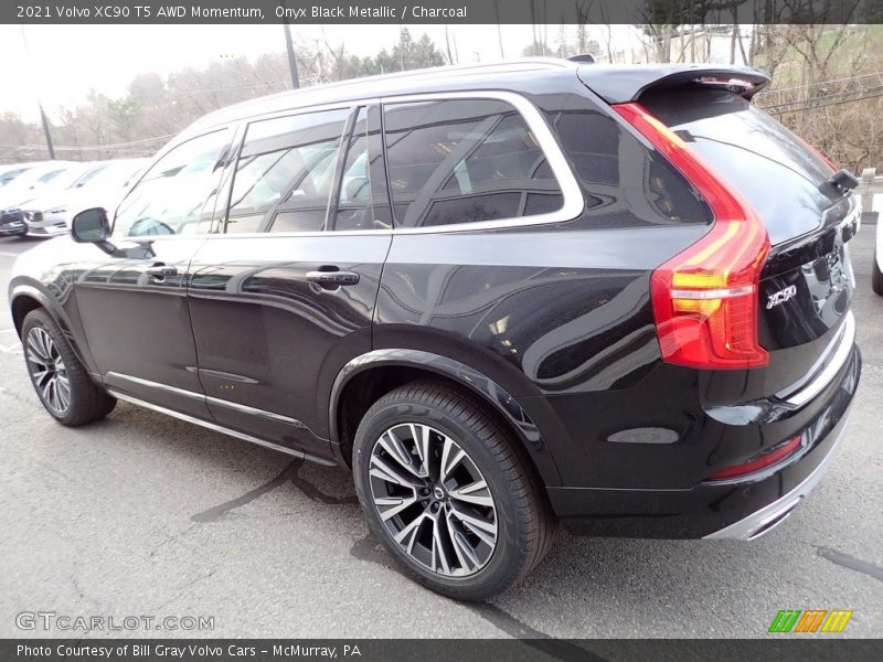 Onyx Black Metallic / Charcoal 2021 Volvo XC90 T5 AWD Momentum