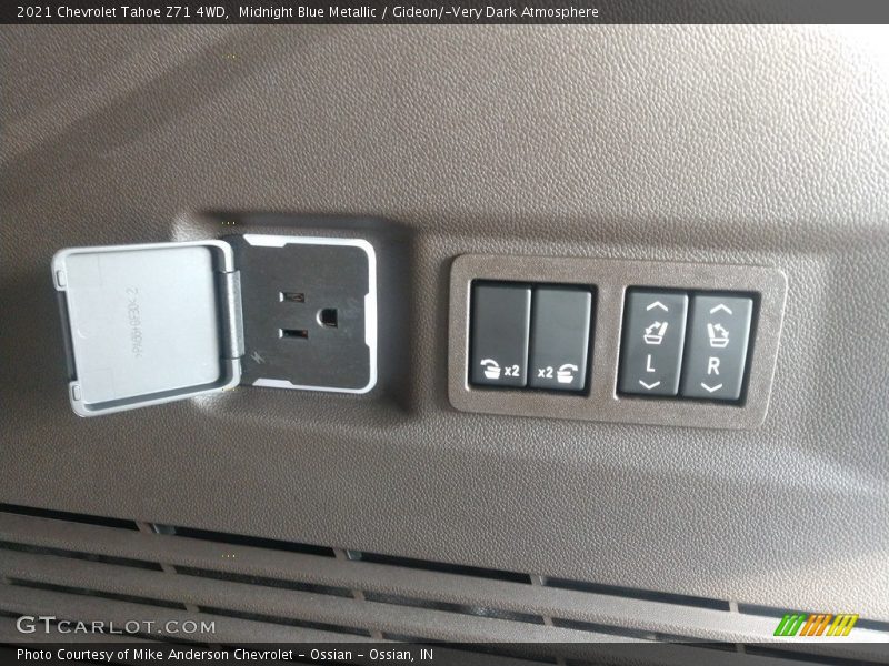 Controls of 2021 Tahoe Z71 4WD