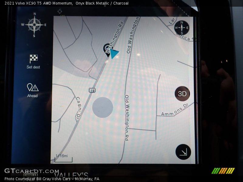 Navigation of 2021 XC90 T5 AWD Momentum