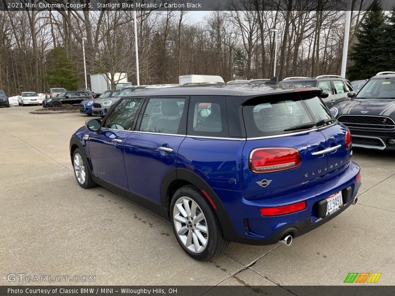 Starlight Blue Metallic / Carbon Black 2021 Mini Clubman Cooper S