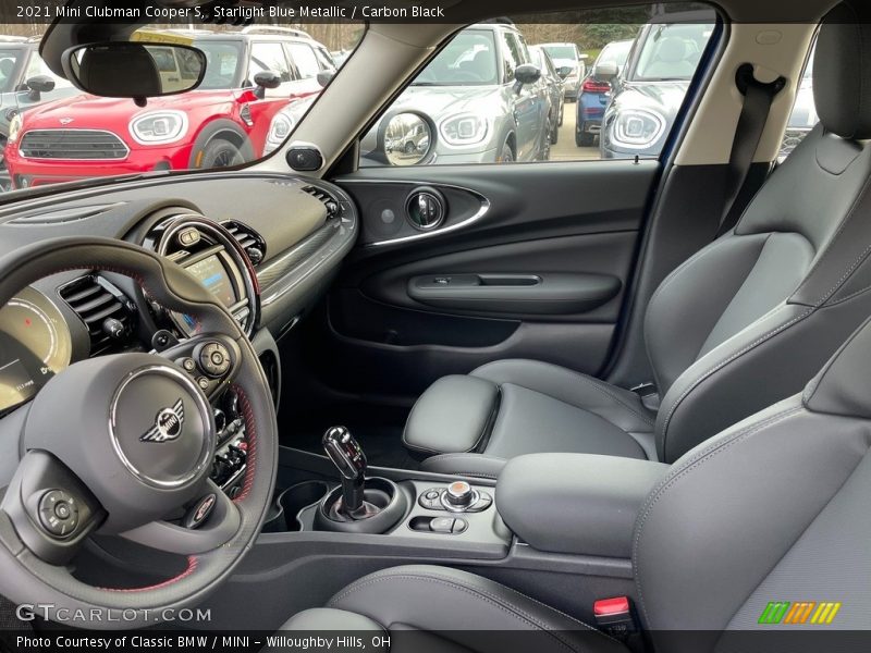 Front Seat of 2021 Clubman Cooper S