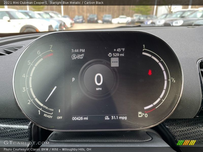  2021 Clubman Cooper S Cooper S Gauges