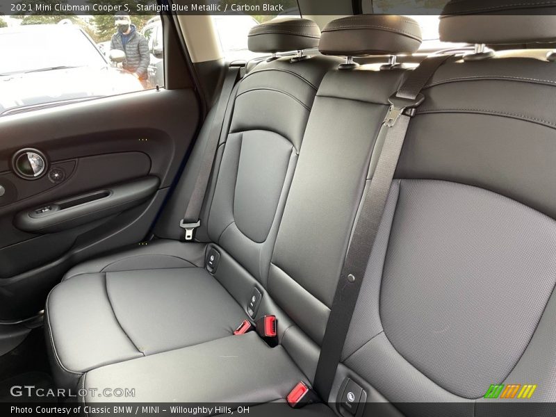 Rear Seat of 2021 Clubman Cooper S
