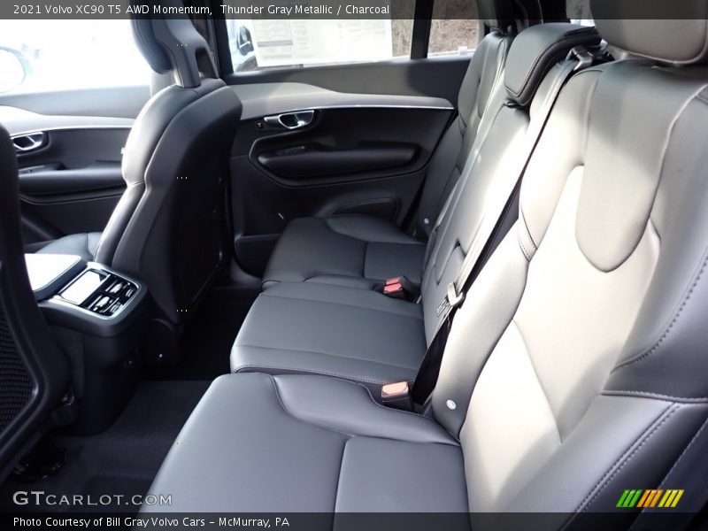 Thunder Gray Metallic / Charcoal 2021 Volvo XC90 T5 AWD Momentum