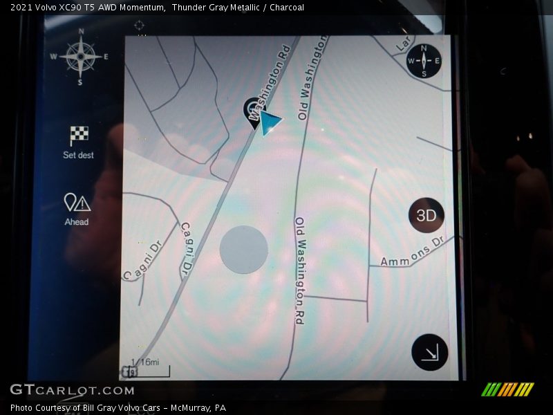 Navigation of 2021 XC90 T5 AWD Momentum