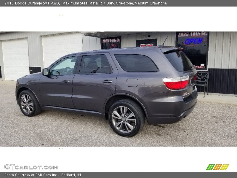 Maximum Steel Metallic / Dark Graystone/Medium Graystone 2013 Dodge Durango SXT AWD