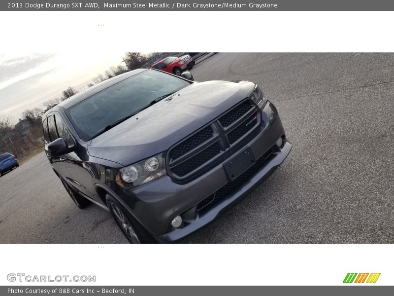 Maximum Steel Metallic / Dark Graystone/Medium Graystone 2013 Dodge Durango SXT AWD