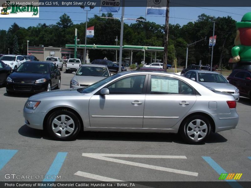 Bright Silver / Gray 2009 Hyundai Sonata GLS V6