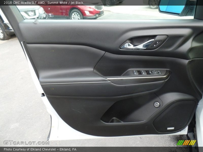 Summit White / Jet Black 2018 GMC Acadia SLT AWD