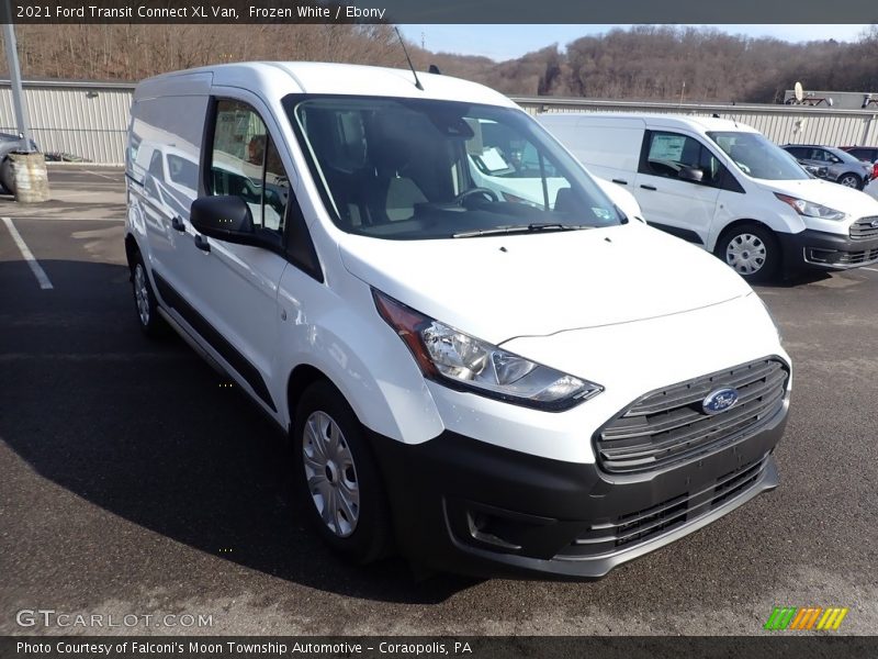 Frozen White / Ebony 2021 Ford Transit Connect XL Van
