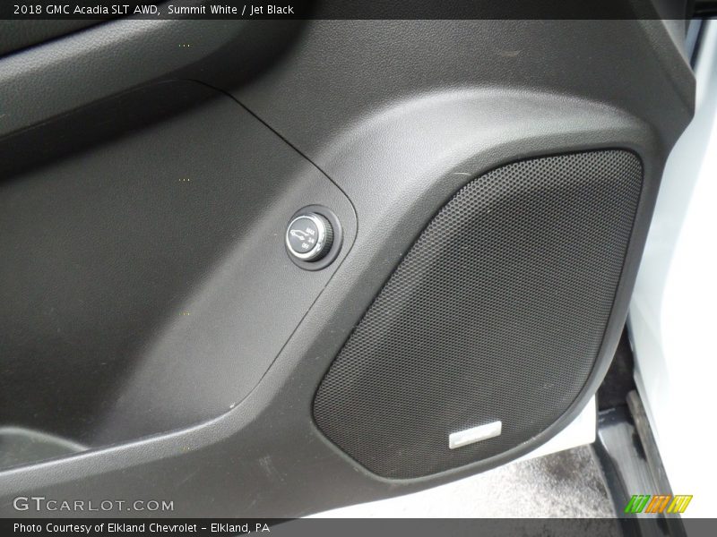 Summit White / Jet Black 2018 GMC Acadia SLT AWD