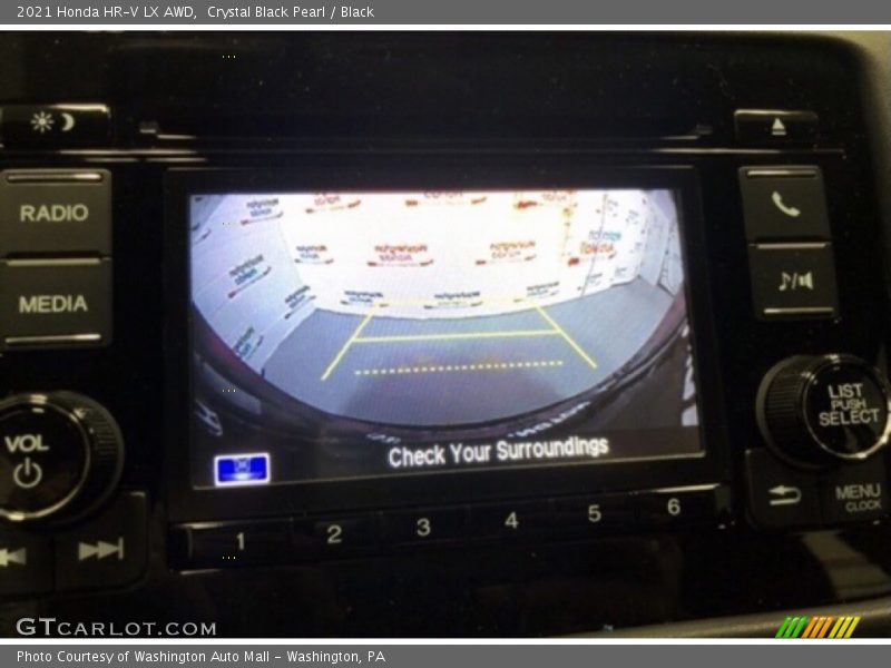 Crystal Black Pearl / Black 2021 Honda HR-V LX AWD