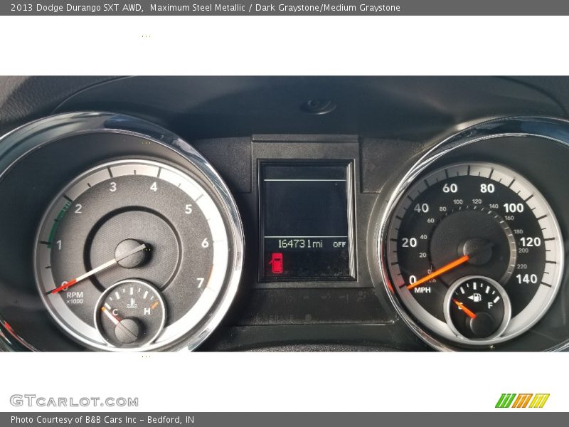 Maximum Steel Metallic / Dark Graystone/Medium Graystone 2013 Dodge Durango SXT AWD