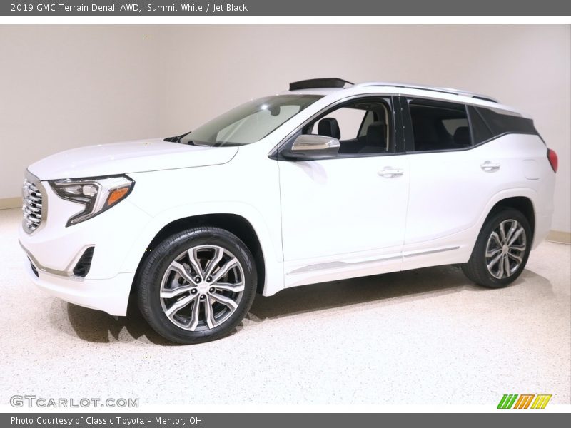 Summit White / Jet Black 2019 GMC Terrain Denali AWD