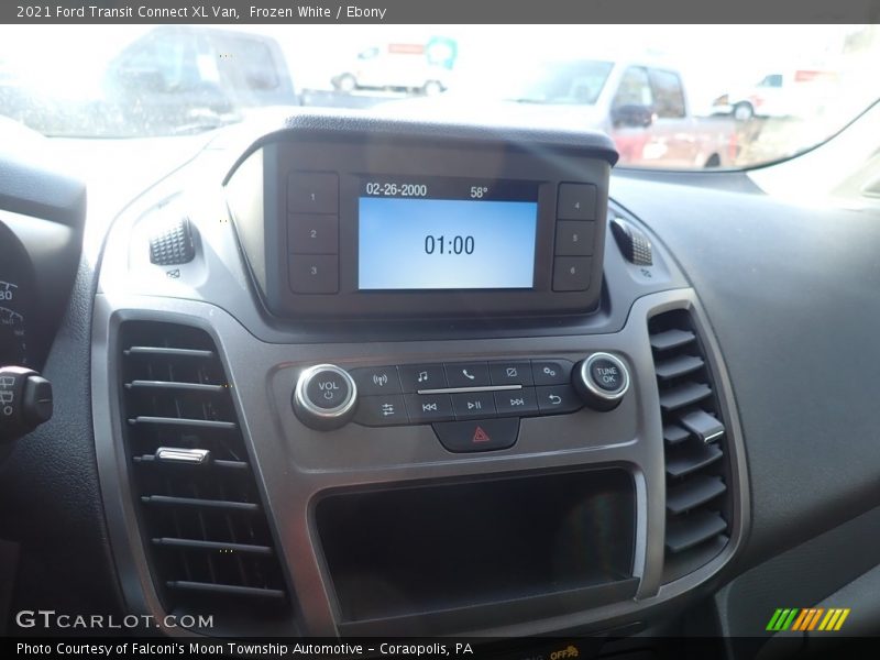 Frozen White / Ebony 2021 Ford Transit Connect XL Van