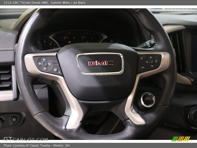 Summit White / Jet Black 2019 GMC Terrain Denali AWD