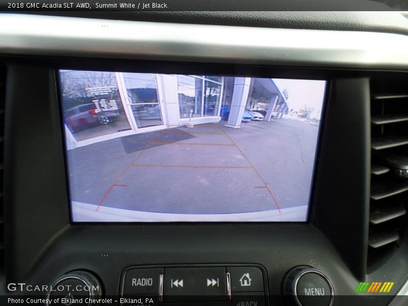 Summit White / Jet Black 2018 GMC Acadia SLT AWD