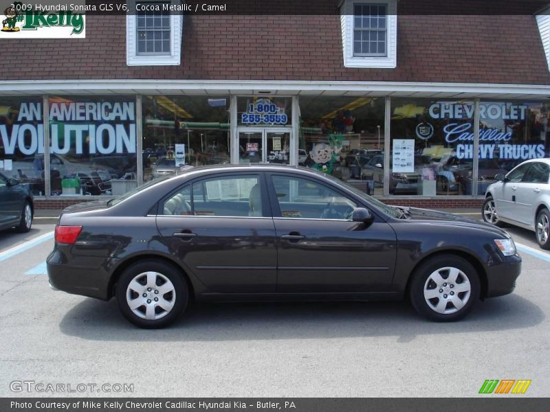 Cocoa Metallic / Camel 2009 Hyundai Sonata GLS V6