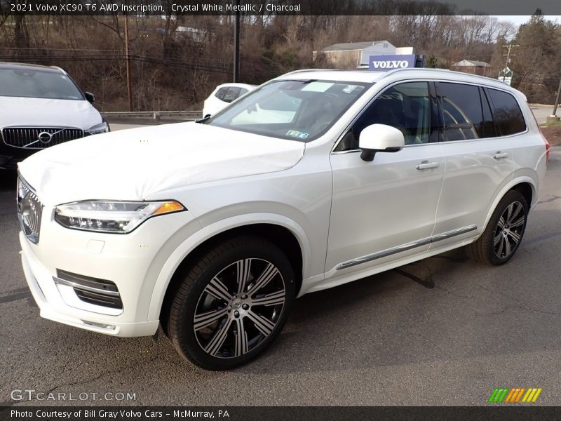  2021 XC90 T6 AWD Inscription Crystal White Metallic