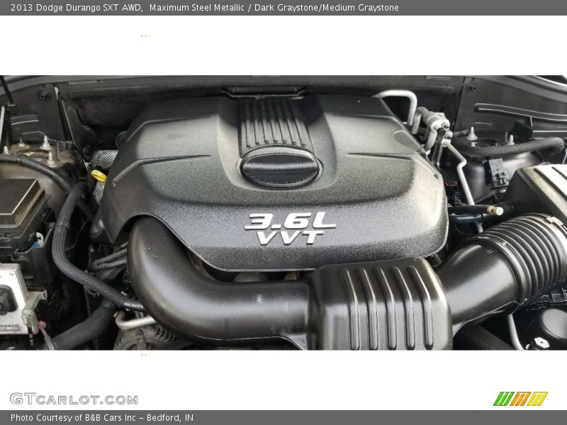 Maximum Steel Metallic / Dark Graystone/Medium Graystone 2013 Dodge Durango SXT AWD
