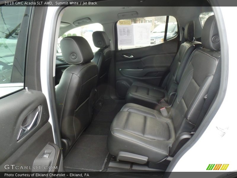 Summit White / Jet Black 2018 GMC Acadia SLT AWD