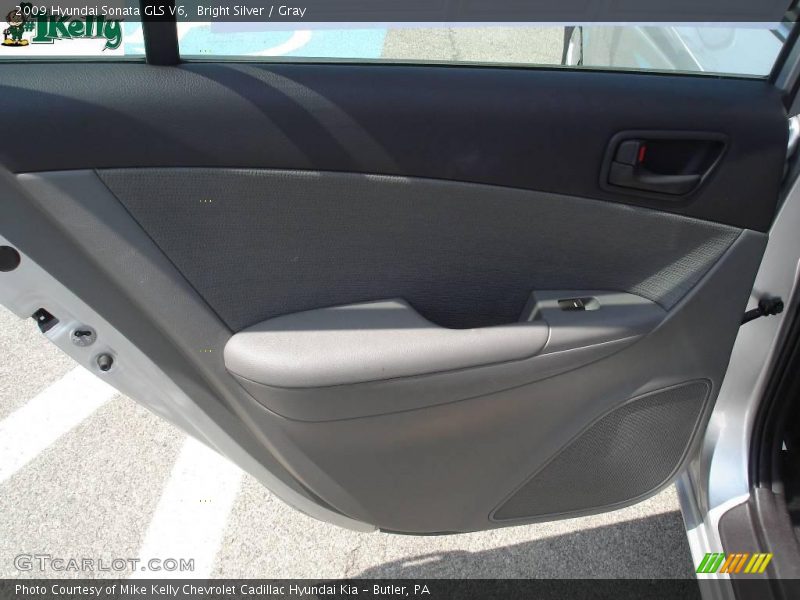 Bright Silver / Gray 2009 Hyundai Sonata GLS V6