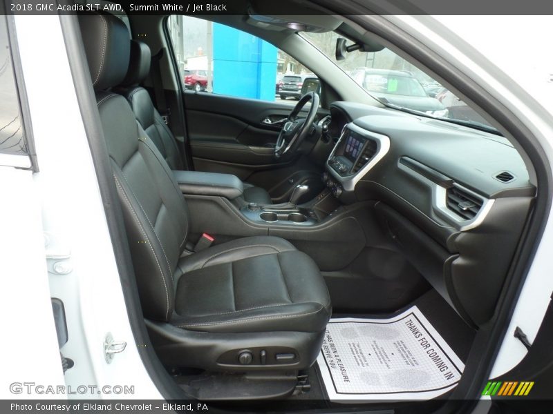 Summit White / Jet Black 2018 GMC Acadia SLT AWD