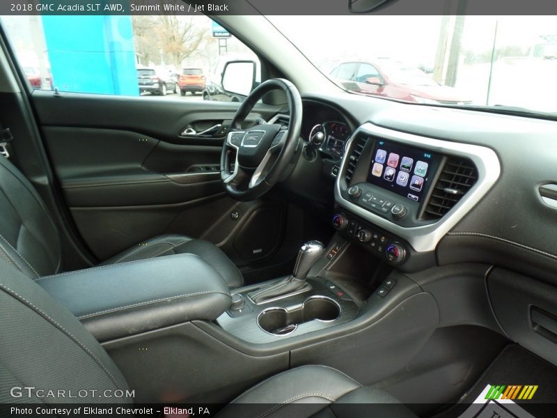 Summit White / Jet Black 2018 GMC Acadia SLT AWD