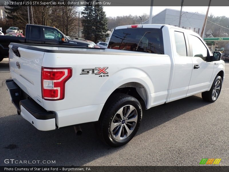 Oxford White / Earth Gray 2019 Ford F150 STX SuperCab 4x4