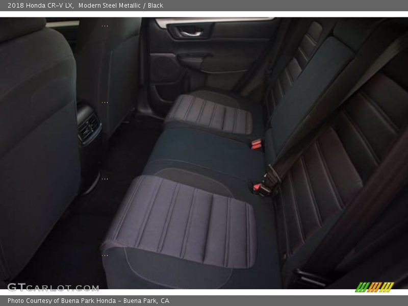 Modern Steel Metallic / Black 2018 Honda CR-V LX