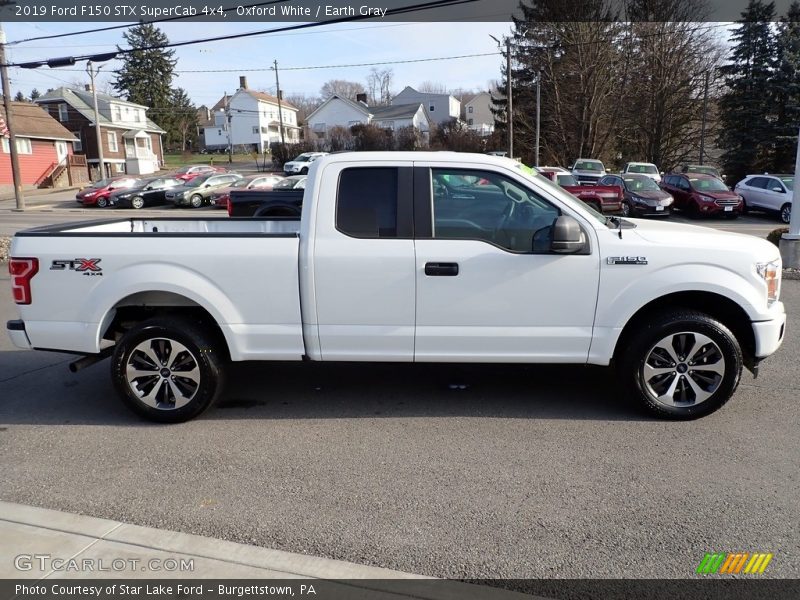 Oxford White / Earth Gray 2019 Ford F150 STX SuperCab 4x4