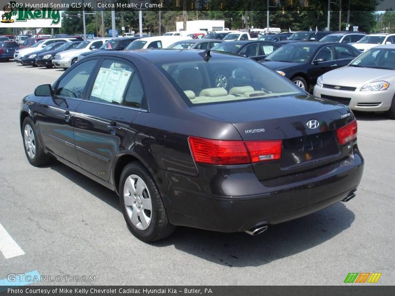 Cocoa Metallic / Camel 2009 Hyundai Sonata GLS V6