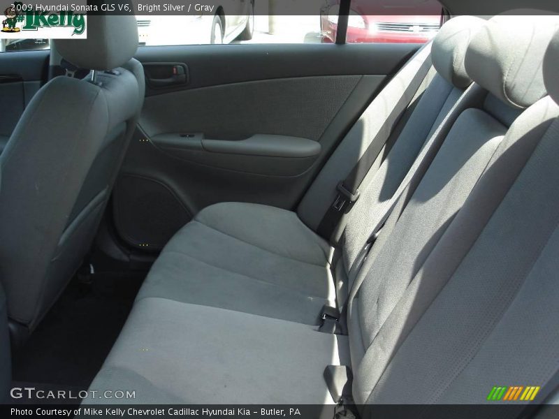 Bright Silver / Gray 2009 Hyundai Sonata GLS V6