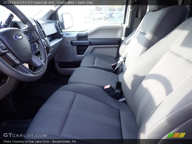 Oxford White / Earth Gray 2019 Ford F150 STX SuperCab 4x4