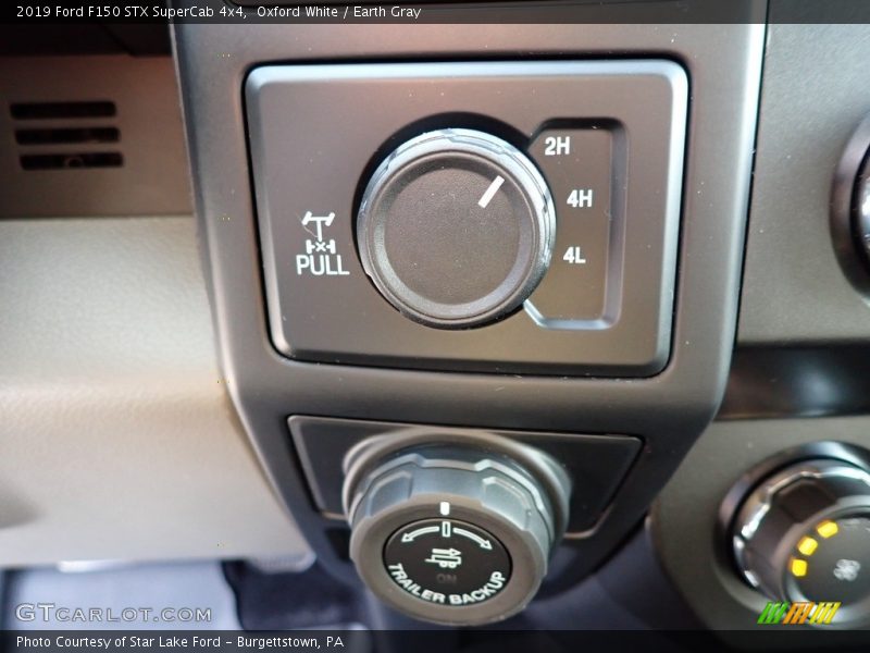 Oxford White / Earth Gray 2019 Ford F150 STX SuperCab 4x4