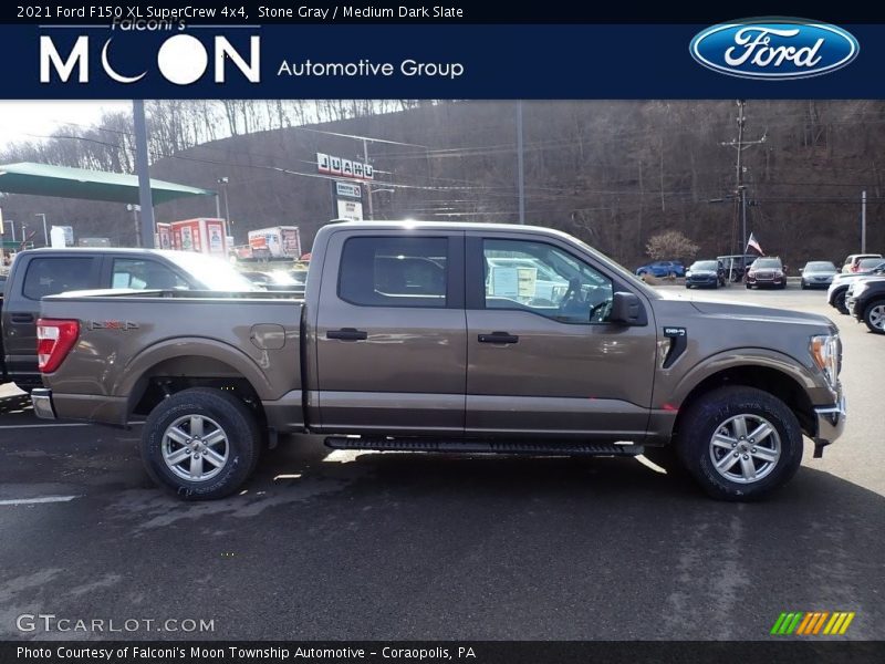 Stone Gray / Medium Dark Slate 2021 Ford F150 XL SuperCrew 4x4